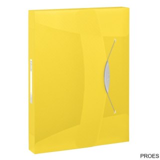 Teczka z gumką ESSELTE VIVIDA 40mm żółta 624052