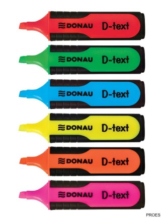 Zakreślacz Textmarker 6szt-mix BIELLA 7358906PL-99
