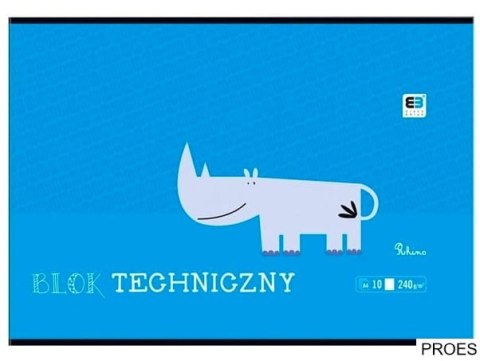 Blok techniczny A4 B&B KIDS 6906 INTERDRUK