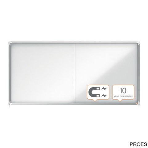 Gablota magnetyczna zewnętrzna Nobo Premium Plus 27xA4(drzwiczki przesówne) 1902572