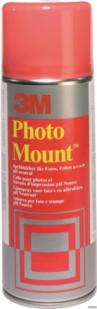 Klej w sprayu 3M Photomount (UK9479/10), do papieru foto. 400ml