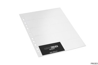 Koszulki na 20 wizytówek A4 PP 100mic(10szt) BANTEX 100080937