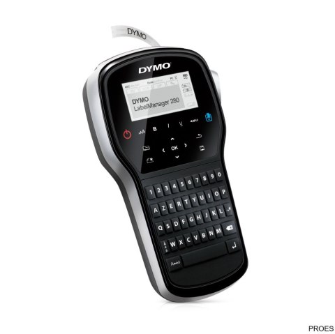 Drukarka przenośna etykiet DYMO LabelManager 280, klawiatura QWERTY S0968920 Drukarka przenośna etykiet DYMO LabelManager 280, klawiatura QWERTY S0968920