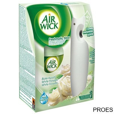 AIR WICK odświeżacz automat.doz.+wkład 250ml Kwiat Bawełny 044881