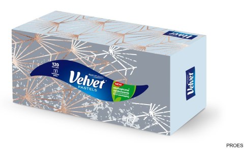 Chusteczki VELVET PASTELS (120sztuk) VELVET Chusteczki VELVET PASTELS (120sztuk) VELVET