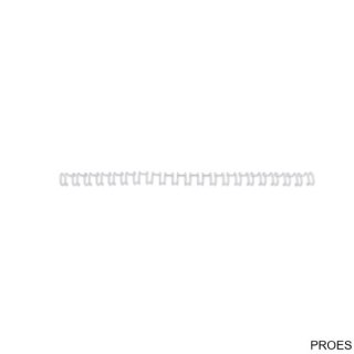 Grzbiety drutowe GBC A4 21L 10mm białe (100szt) IB165283 (X)