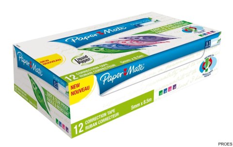 Korektor w taśmie DRYLINE GRIP 5mm x 8.5m PAPER MATE 1862884