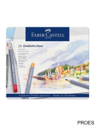 Kredki akwa.GOLDFABER aqua 24kol.op.metal. 114624 FC