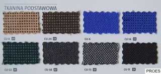 Krzesło obrotowe BRAVO Profil GTP z mechanizmem CPT CU-38/EF002 szary NOWY STYL