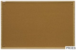 Tablica korkowa w ramie drewnianej 200x100cm OFFICE TC1020/C zo 2X3
