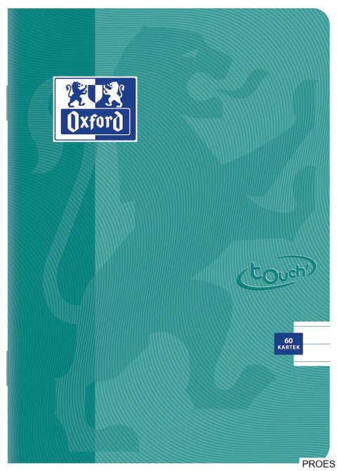 Zeszyt A5 60k, linia z marginesem, OXFORD, TOUCH 400074877 Zeszyt A5 60k, linia z marginesem, OXFORD, TOUCH 400074877