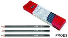 Ołówek techniczny, HB, 12 szt. GRAND 160-1356