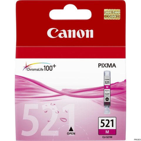 Tusz CANON (CLI-521M) purpurowy 440str 2935B001 iP3600/iP4600/MP540