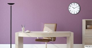 Zegar UNILUX WAVE 30cm czarny 400094561 (X)
