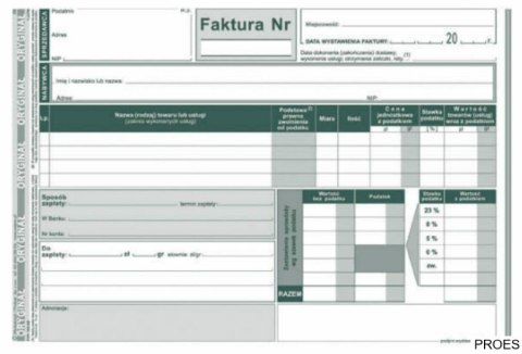 123-3E Faktura VAT A5 brutto uproszczona (poziom) MICHALCZYK i PROKOP 123-3E Faktura VAT A5 brutto uproszczona (poziom) MICHALCZYK i PROKOP