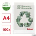 Koszulka groszkowa Recycled Premium PP 100 mic. A4 MAXI , 100 szt. Esselte 627503