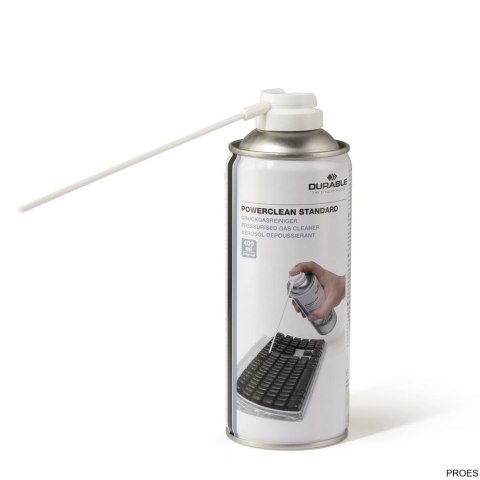 Sprężone powietrze POWERCLEAN standard 400ml DURABLE 5796-19 Sprężone powietrze POWERCLEAN standard 400ml DURABLE 5796-19