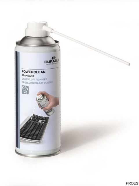 Sprężone powietrze POWERCLEAN standard 400ml DURABLE 5796-19 Sprężone powietrze POWERCLEAN standard 400ml DURABLE 5796-19