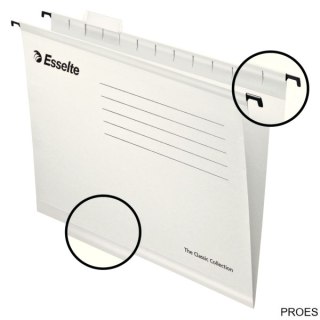 Teczki zawieszane Esselte Classic A4, biały, 25 szt. PENDAFLEX 90319
