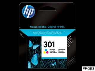 Tusz HP 301 (CH562EE) kolor 165str 1000/1050/2000/2050/3000/3050