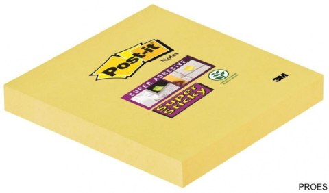 Bloczek 3M POST-IT 76x76mm żółty 90k Super Sticky 70005197911 Bloczek 3M POST-IT 76x76mm żółty 90k Super Sticky 70005197911