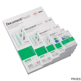 Folie do laminacji GBC Card, 125 mic., przezroczyste , 100 szt., 3740301