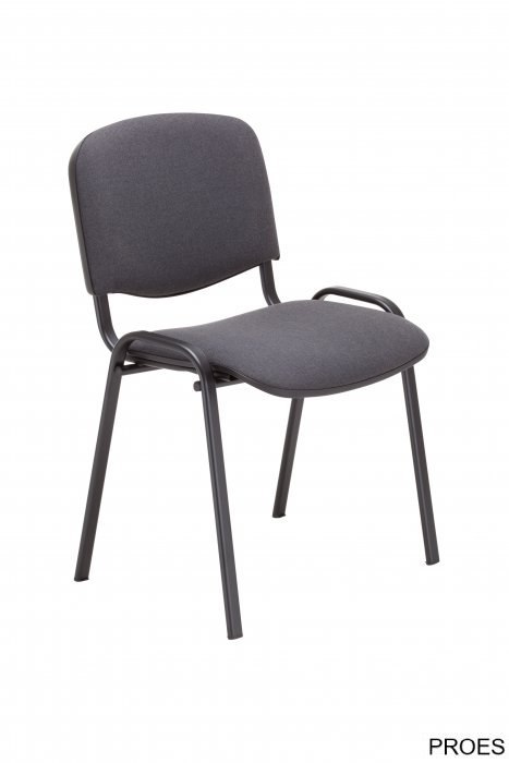 Krzesło konferencyjne ISO black C38/EF002 szary NOWY STYL Krzesło konferencyjne ISO black C38/EF002 szary NOWY STYL