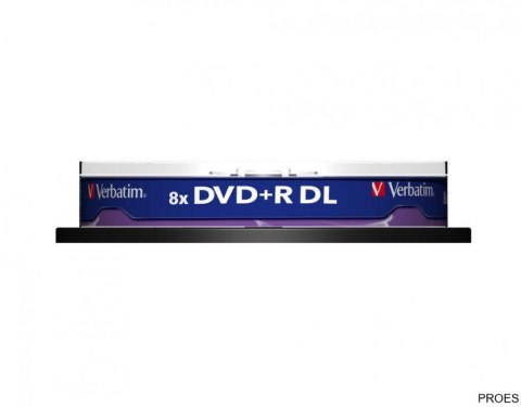 Płyta DVD+R VERBATIM DL CAKE (10) DoubleLayer 8.5GB x8 MattSil 43666 Płyta DVD+R VERBATIM DL CAKE (10) DoubleLayer 8.5GB x8 MattSil 43666