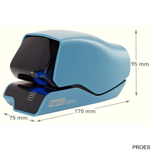 Zszywacz elektryczny Supreme 5025e EU RAPID niebieski 25 kartek 25095202 Zszywacz elektryczny Supreme 5025e EU RAPID niebieski 25 kartek 25095202
