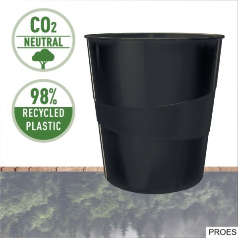 Kosz Recycle, czarny Leitz, 53280095 Kosz Recycle, czarny Leitz, 53280095
