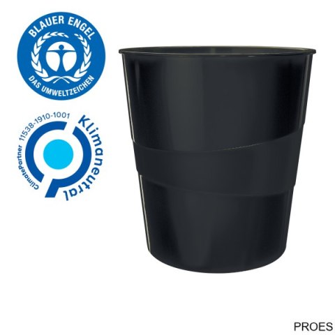 Kosz Recycle, czarny Leitz, 53280095 Kosz Recycle, czarny Leitz, 53280095