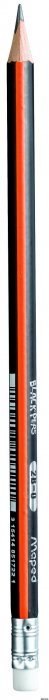 Ołówek drewniany z gumką Blackpeps 2B MAPED 851722