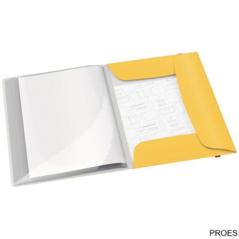Album ofertowy Leitz Cosy, poszerzony, PP, żółty 46700019 Album ofertowy Leitz Cosy, poszerzony, PP, żółty 46700019