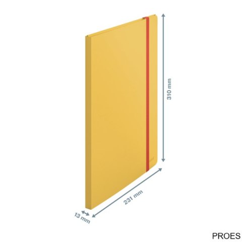 Album ofertowy Leitz Cosy, poszerzony, PP, żółty 46700019 Album ofertowy Leitz Cosy, poszerzony, PP, żółty 46700019