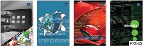Brulion A5 80k.INFORMATYKA 80k, 70g INTERDRUK Brulion A5 80k.INFORMATYKA 80k, 70g INTERDRUK