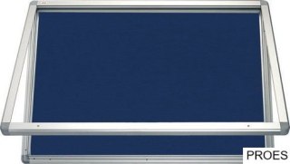 Gablota suchościeralna 120x90 OFFICEBoard 2X3 zamek imbusowy GS1129