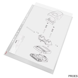Koszulki groszkowe A3 75mic. ESSELTE pionowe (10szt) 47181