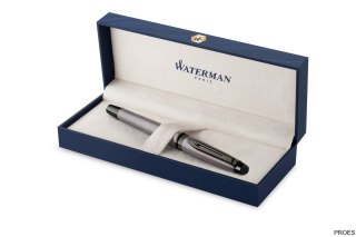 Pióro wieczne (M) EXPERT METALIC SREBRNY WATERMAN 2119254, giftbox