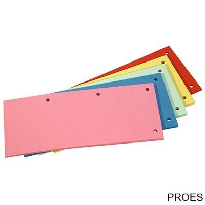 Przekładki kartonowe 1/3 A4 DOTTS zielone 100sztuk