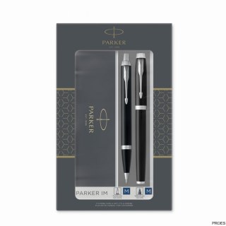 Zestaw IM BLACK CT_(Długopis + Pióro wieczne) PARKER 2093215