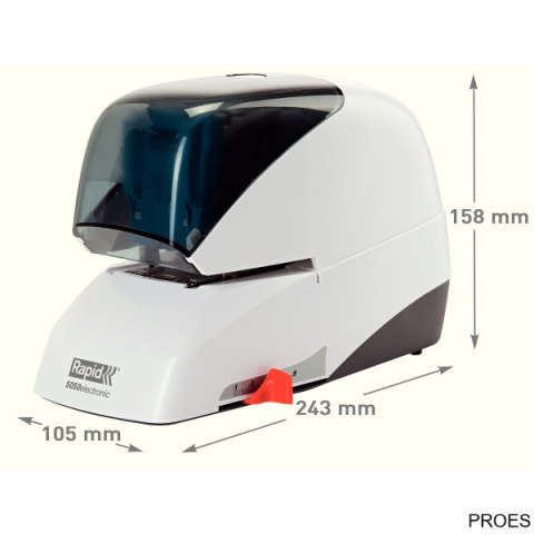 Zszywacz elektryczny Supreme 5050e czarny 50 kartek RAPID 20993212 (X) Zszywacz elektryczny Supreme 5050e czarny 50 kartek RAPID 20993212 (X)