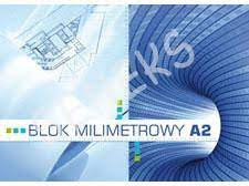Blok milimetrowy A2 20k KRESKA