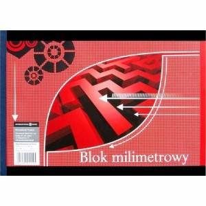 Blok milimetrowy A4 20 kartek GARWOLIN