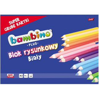 Blok rysunkowy BAMBINO PLUS A3 20 k. 3578 ST.MAJEWSKI