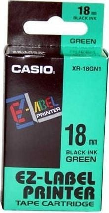 Taśma do drukarek XR 18GN1 zielona CASIO