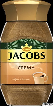 Kawa JACOBS CREMA GOLD 200g rozpuszczalna Kawa JACOBS CREMA GOLD 200g rozpuszczalna