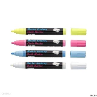 Marker kredowy, końcówka okrągła 4,5mm, 8g tuszu pastelowy różowy TO-292 Toma