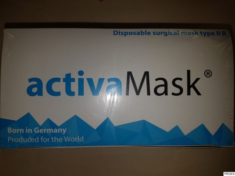 Maseczki medyczne 50szt niebieska TYP II CE BFE>=98% MEDICAL 8%VAT Maseczki medyczne 50szt niebieska TYP II CE BFE>=98% MEDICAL 8%VAT