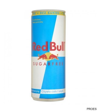 Napój energetyczny RED BULL ZERO 250ml puszka