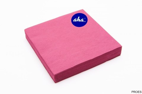 Serwetki AHA bordowe 33x33cm, 20sztuk Serwetki AHA bordowe 33x33cm, 20sztuk